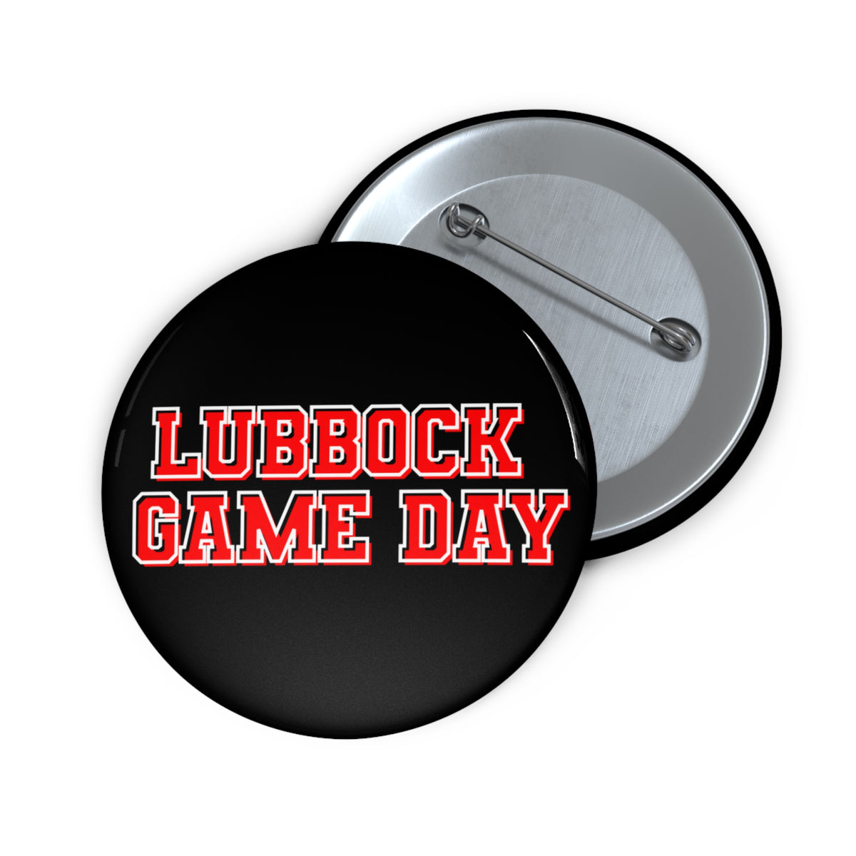 Lubbock Game Day Pin Button