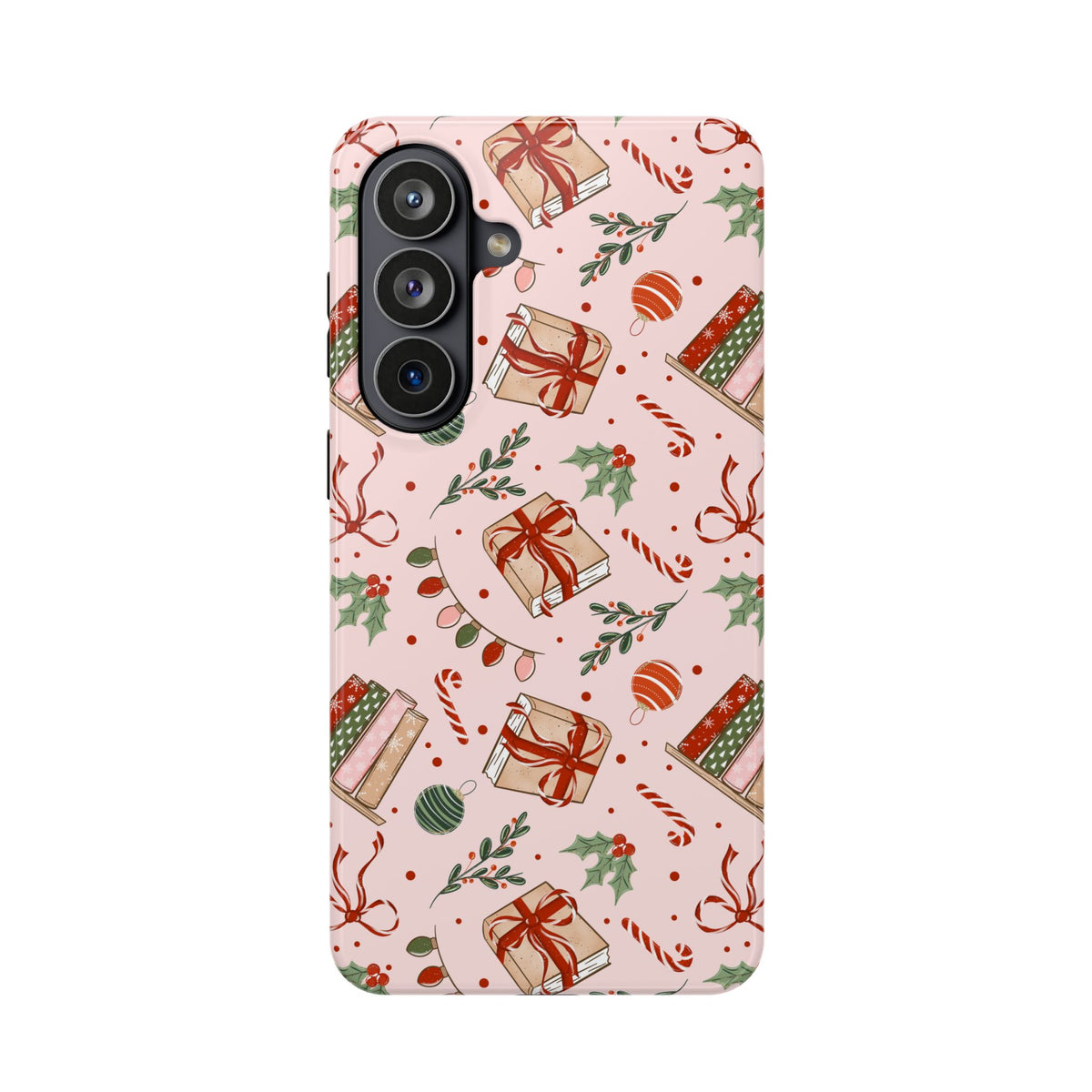 Booked for Christmas Magnetic Impact-Resistant Phone Case