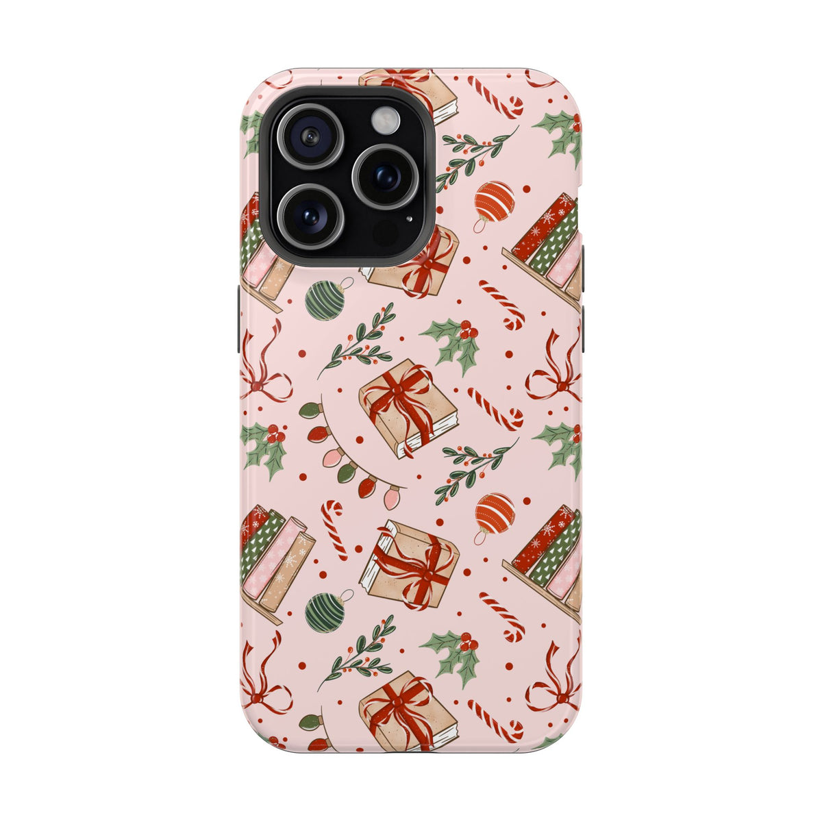 Booked for Christmas Magnetic Impact-Resistant Phone Case