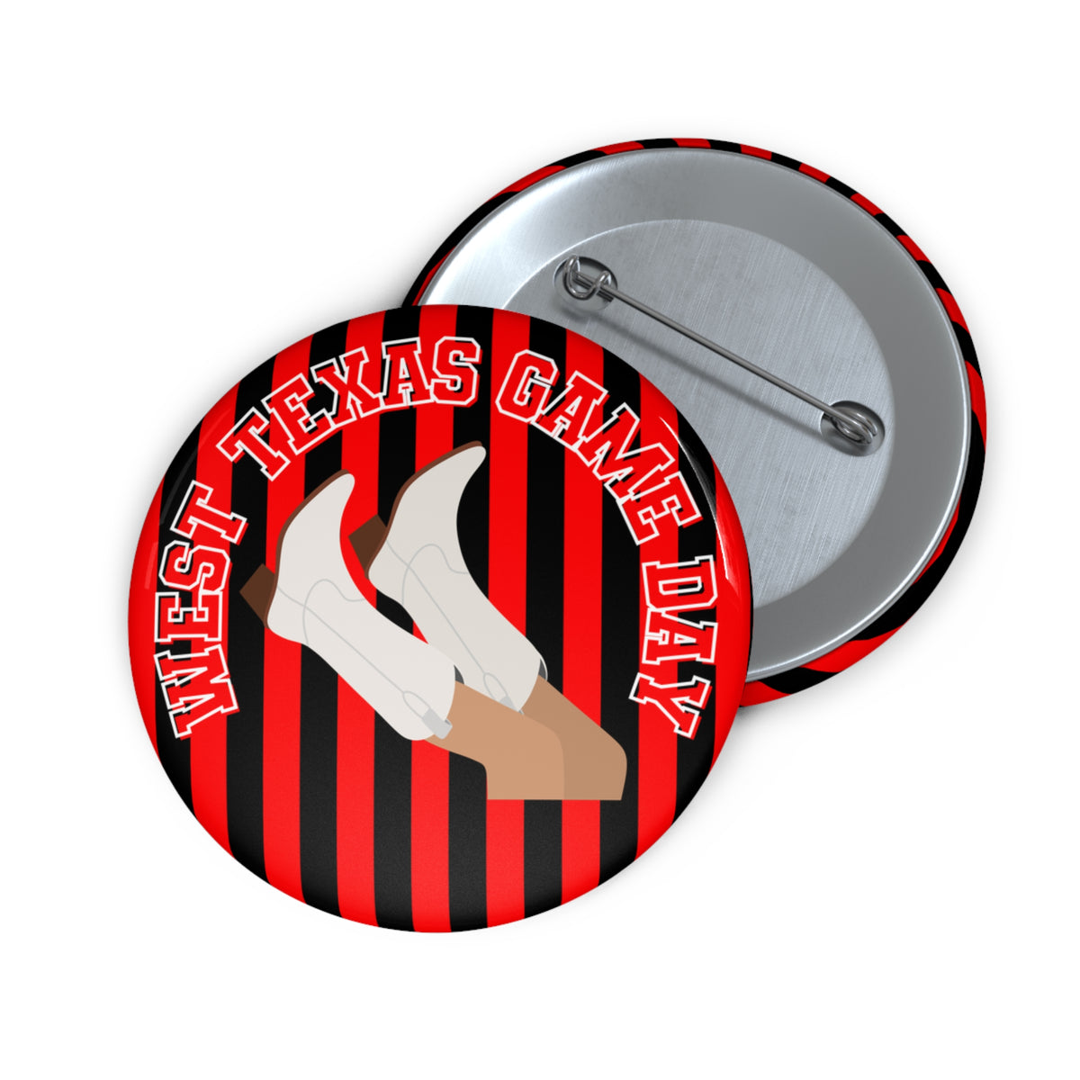 West Texas Game Day Pin Button