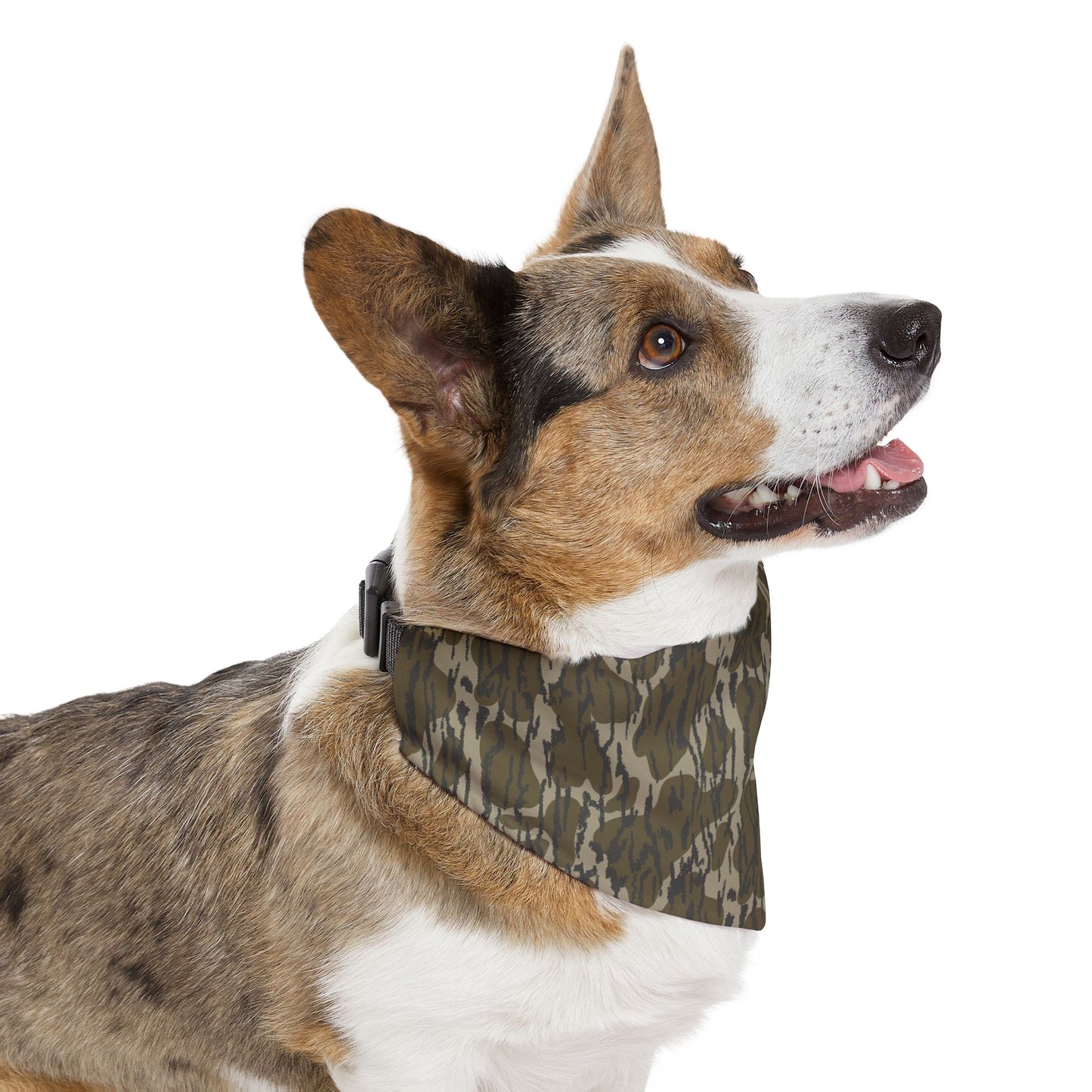 Bottomlands Camo Pet Bandana Collar