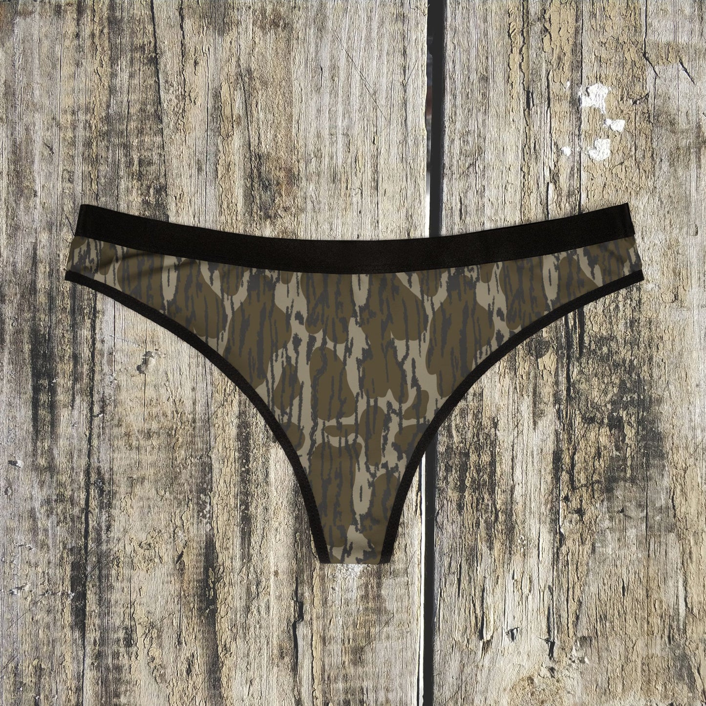 Bottomlands Camo Women's Thong