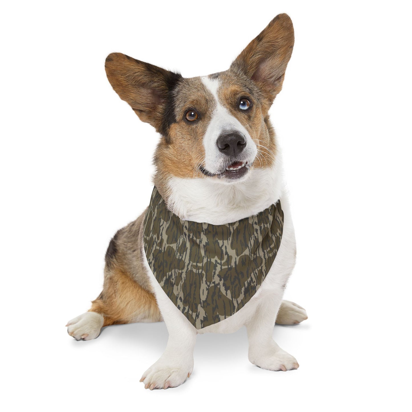 Bottomlands Camo Pet Bandana Collar