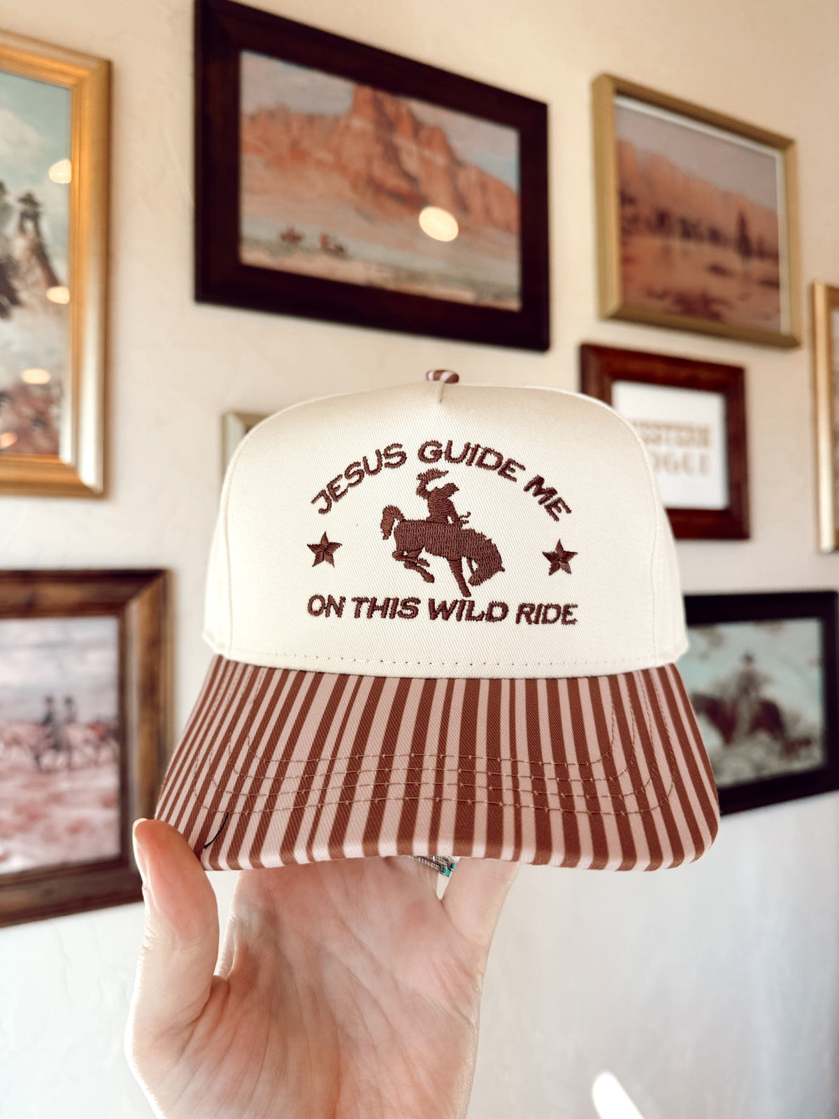 The Jesus Guide Me Baseball Cap