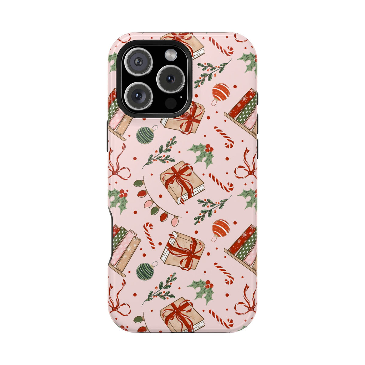 Booked for Christmas Magnetic Impact-Resistant Phone Case