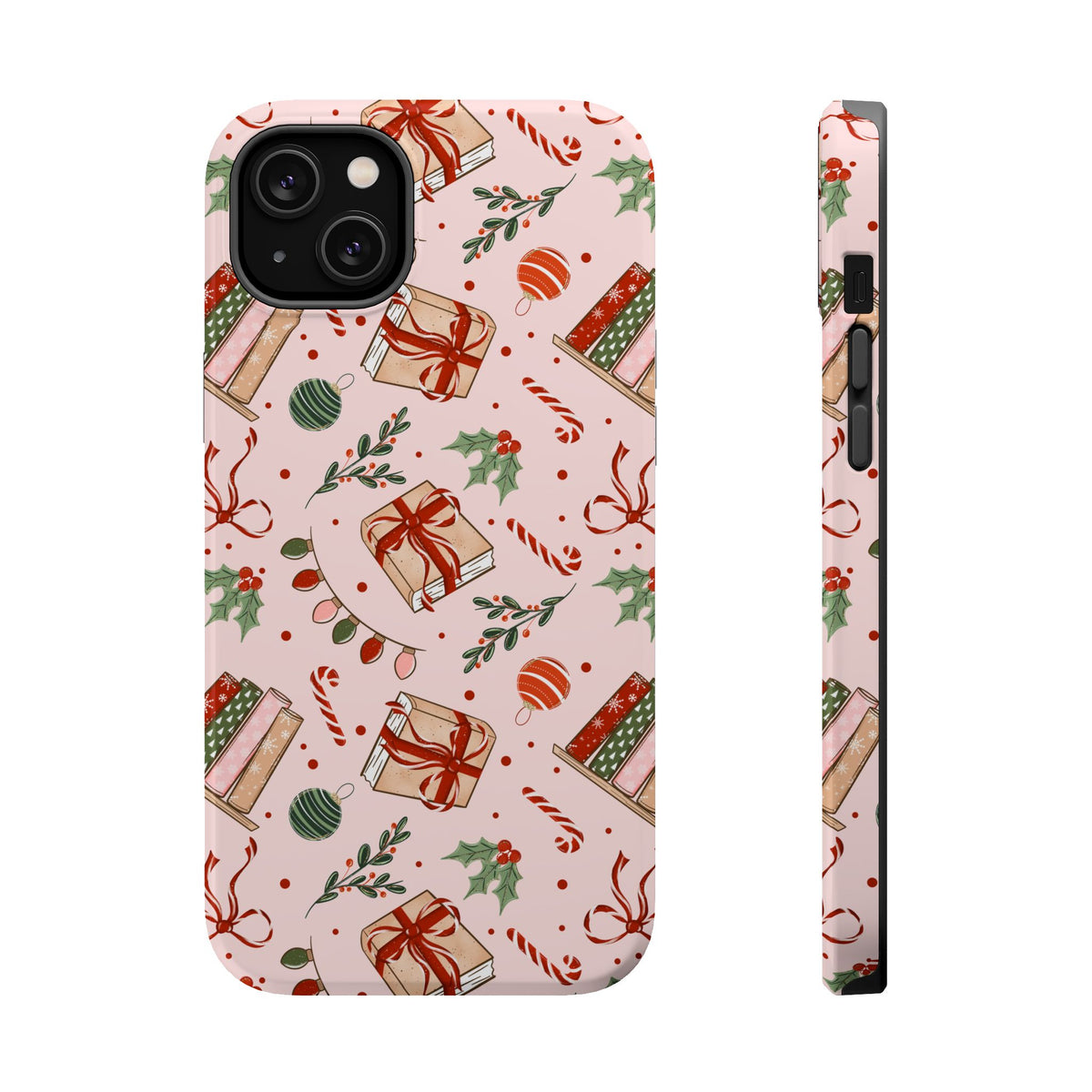 Booked for Christmas Magnetic Impact-Resistant Phone Case