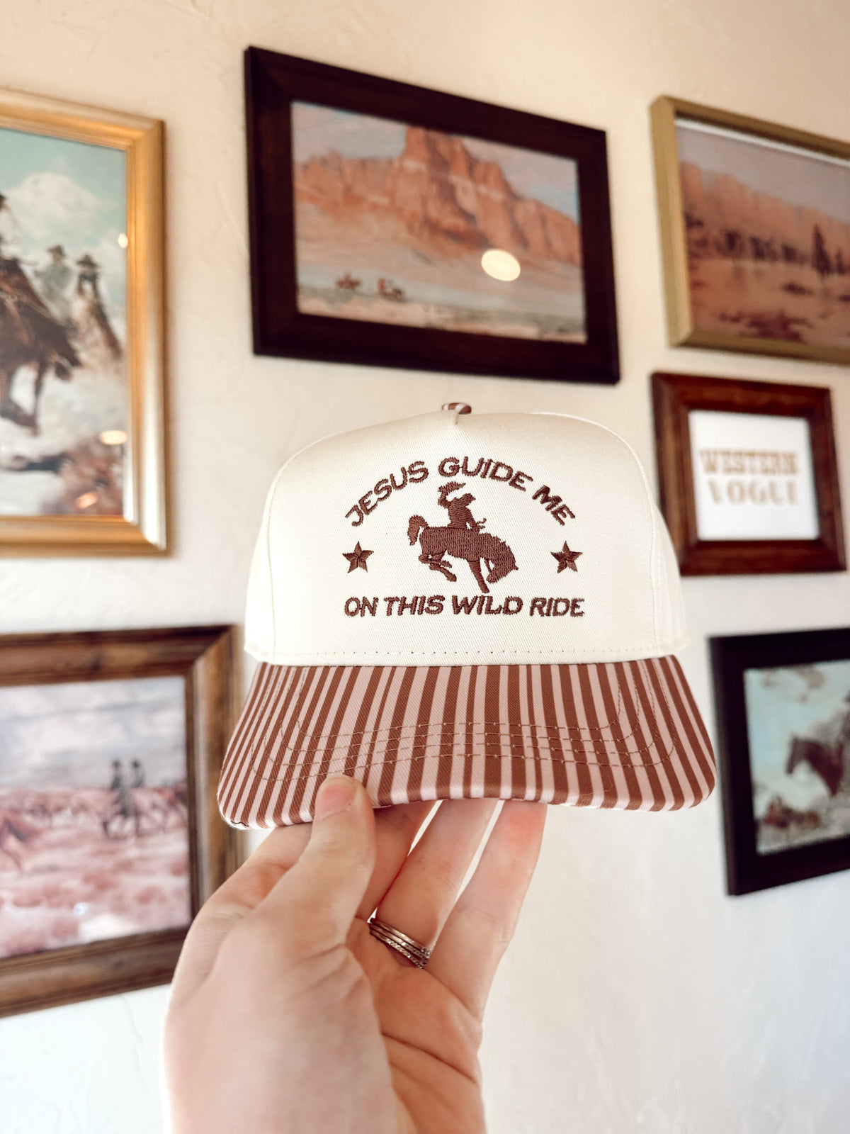 The Jesus Guide Me Baseball Cap