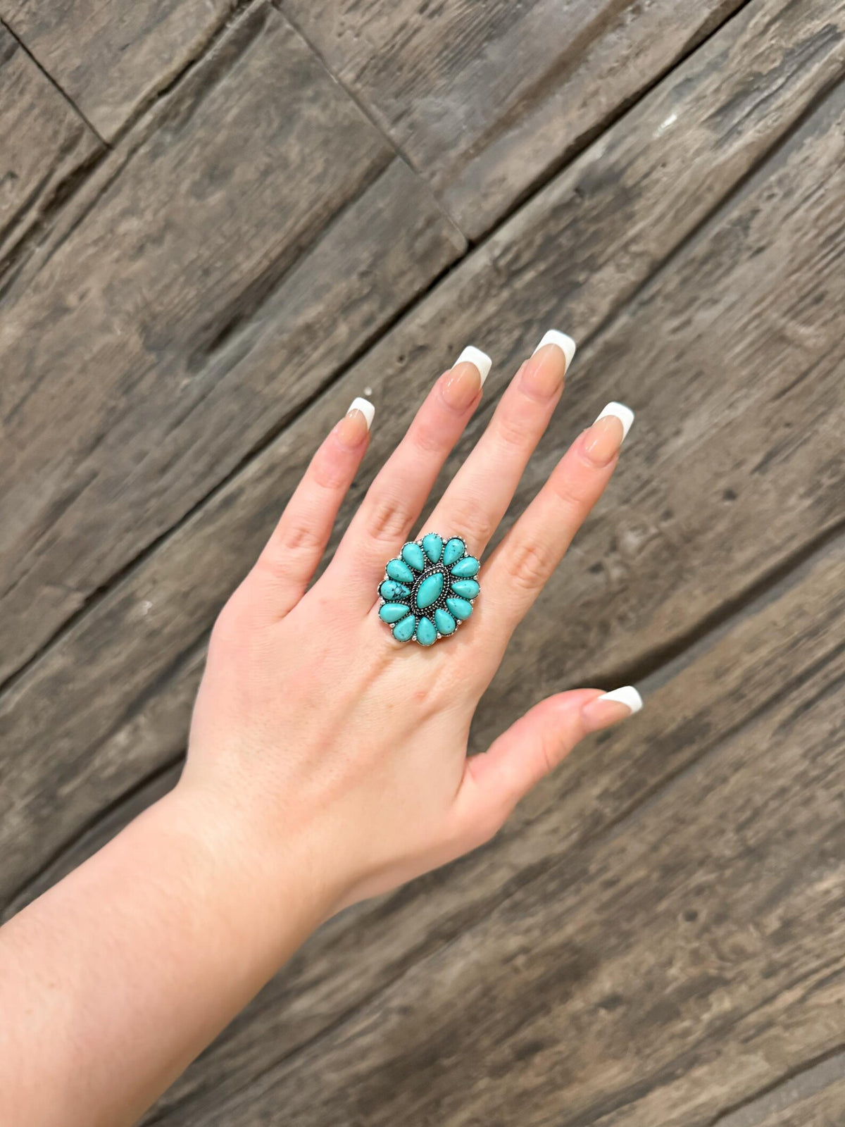 The Big Sky Turquoise Ring