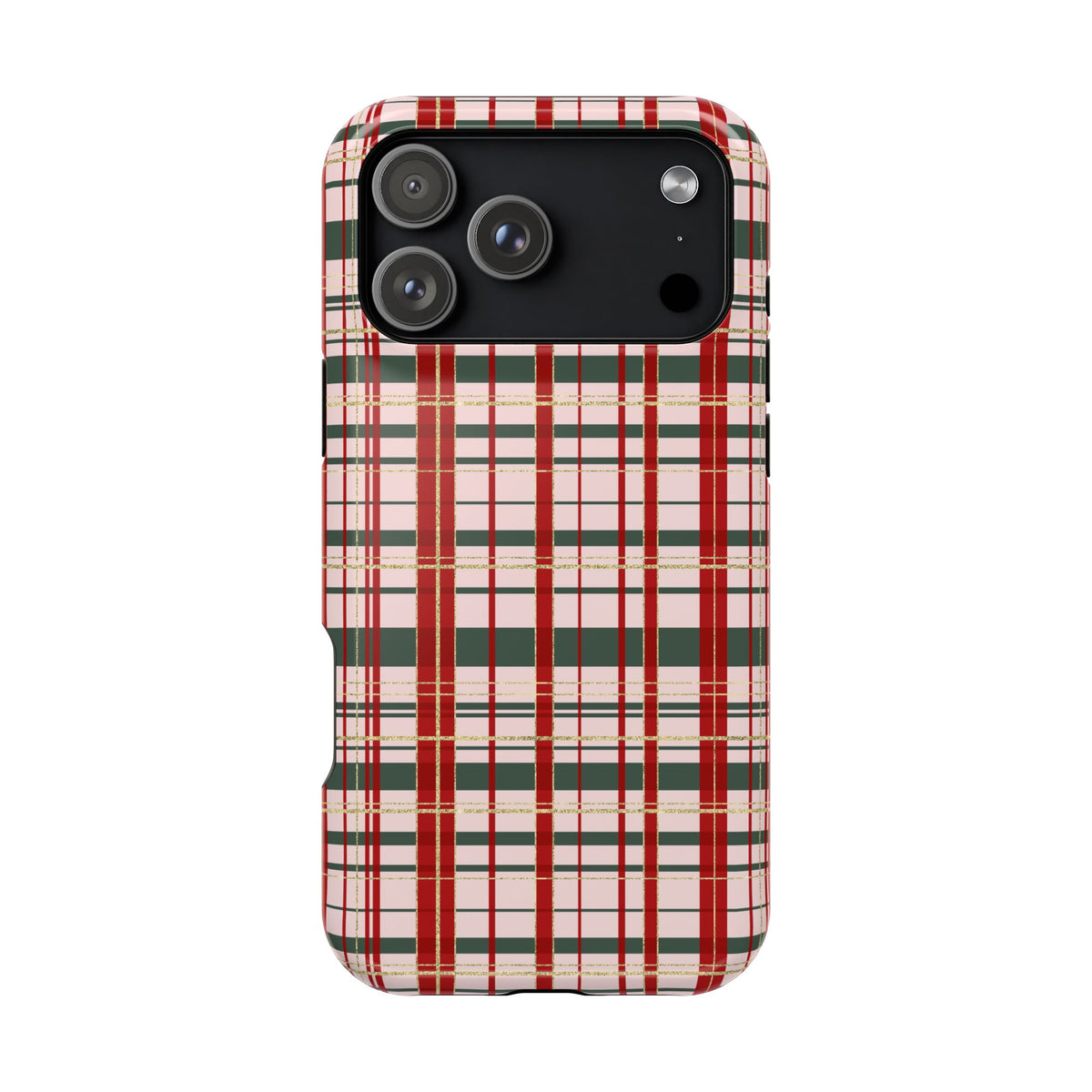 Darling Christmas Plaid Magnetic Impact-Resistant Phone Case