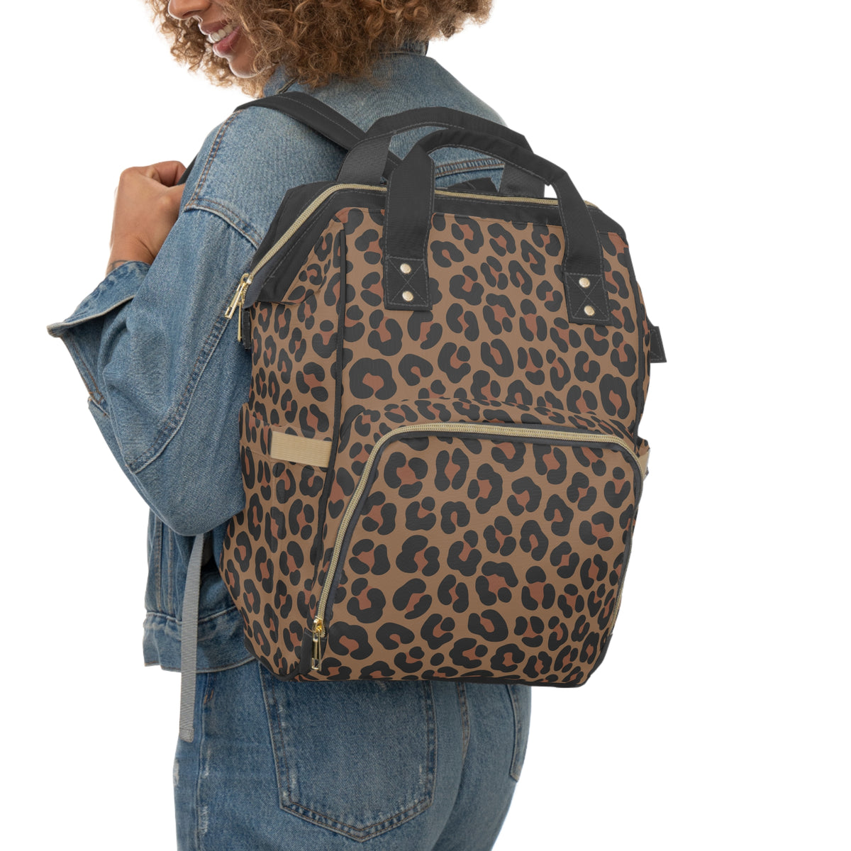 Cheetah Multifunctional Diaper Backpack