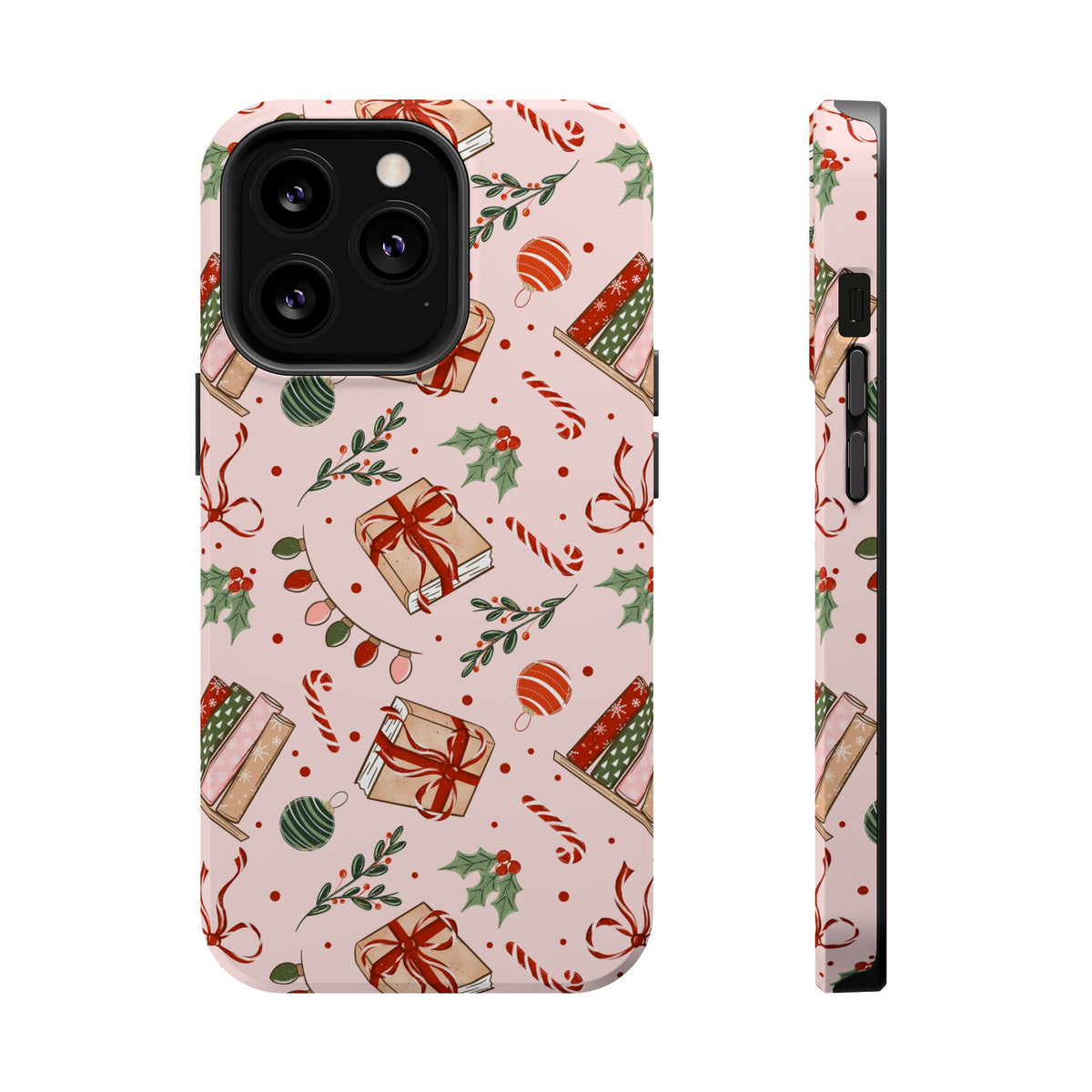 Booked for Christmas Magnetic Impact-Resistant Phone Case