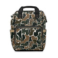 Trendy Retro Duck Camo Multifunctional Diaper Backpack