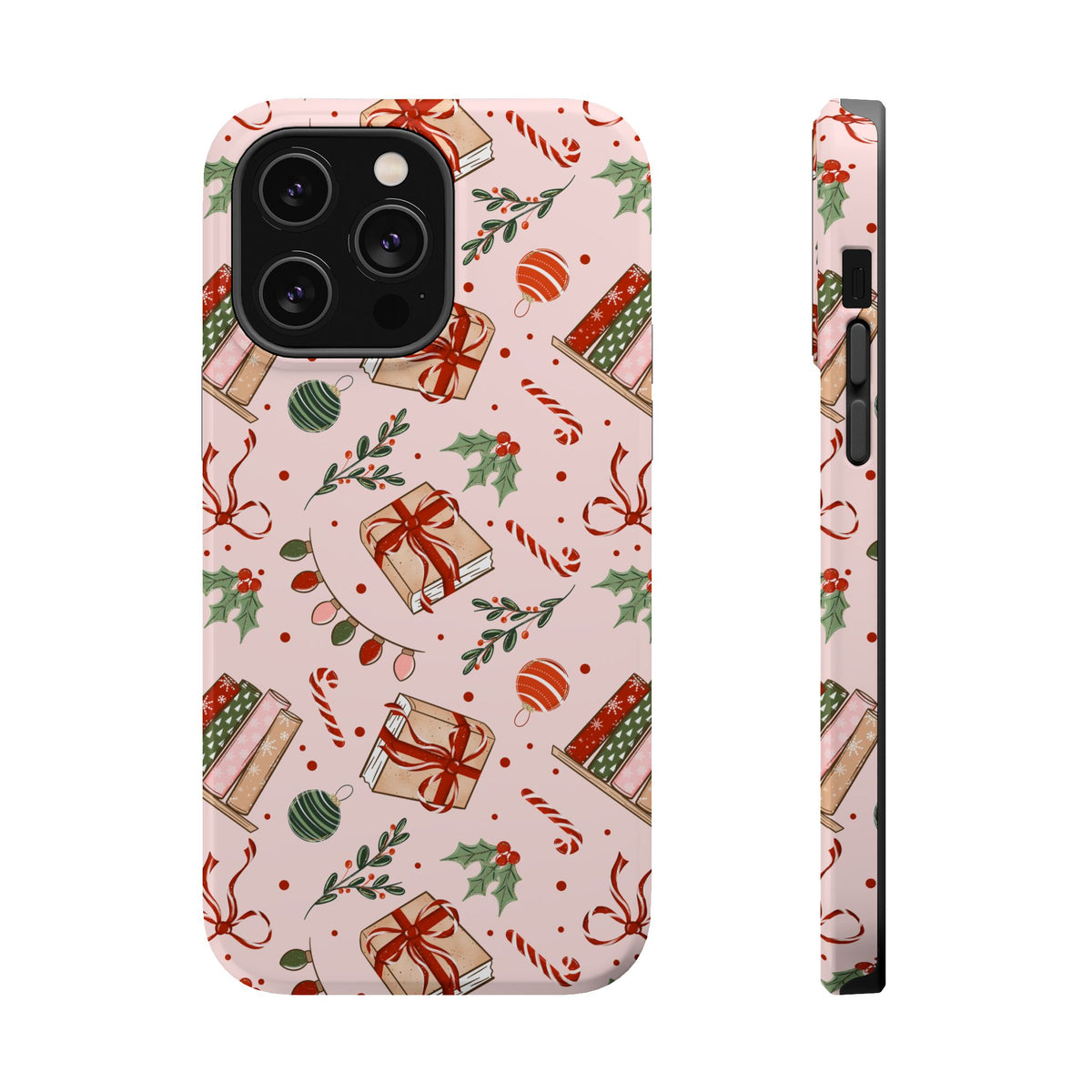 Booked for Christmas Magnetic Impact-Resistant Phone Case