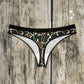 Trendy Retro Duck Camo Women's Thong