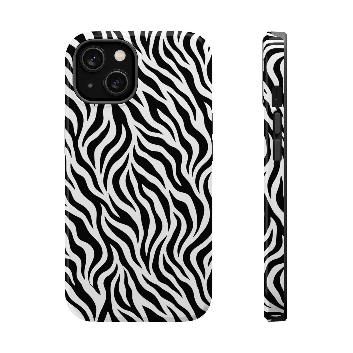 Zebra Print Magnetic Impact-Resistant Phone Case