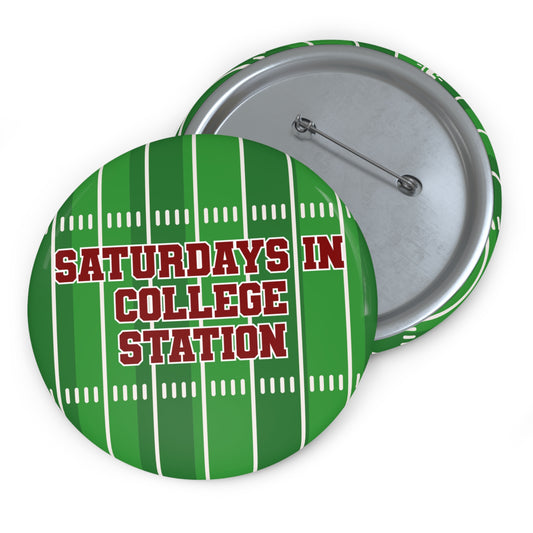 Saturdays in College Station Game Day Button