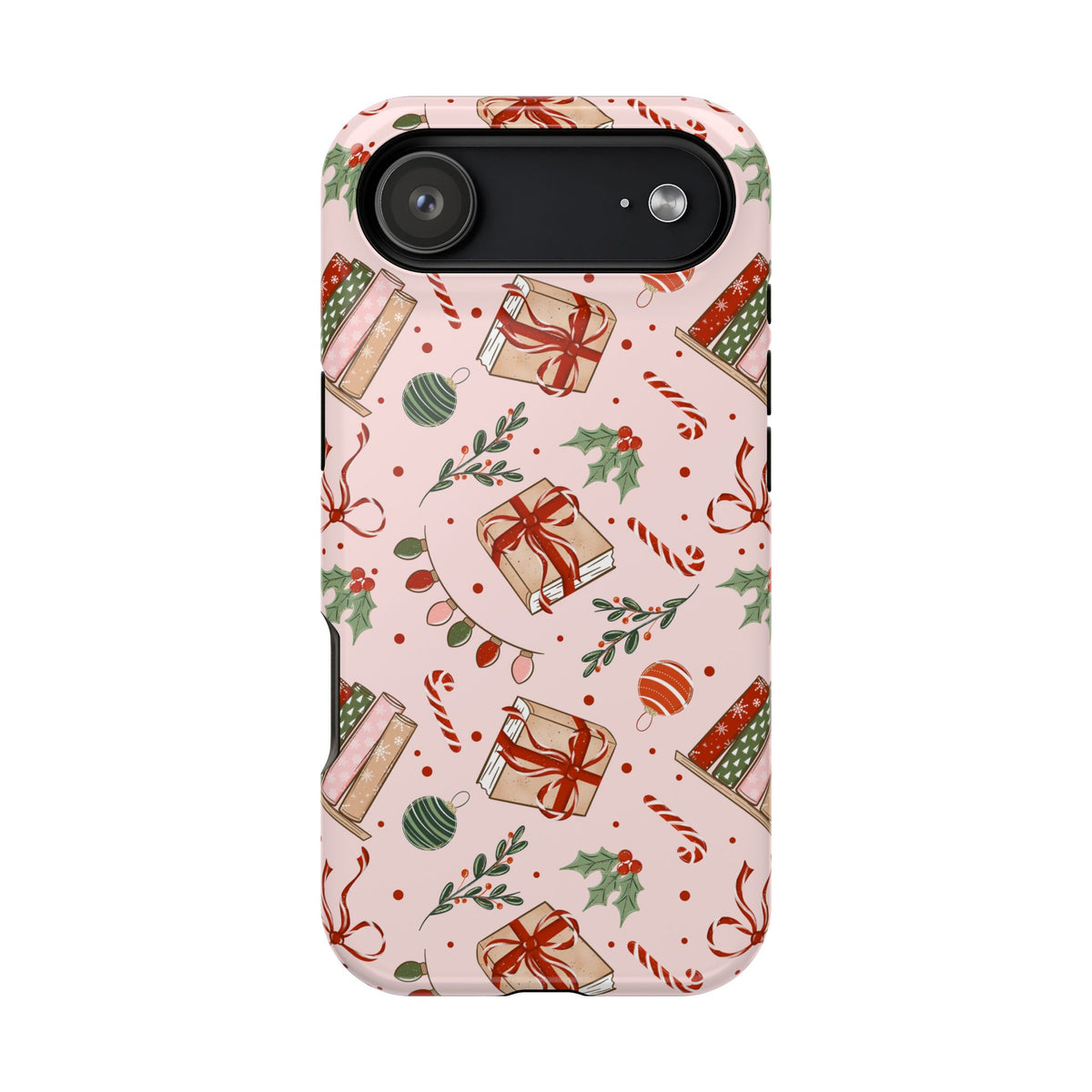 Booked for Christmas Magnetic Impact-Resistant Phone Case