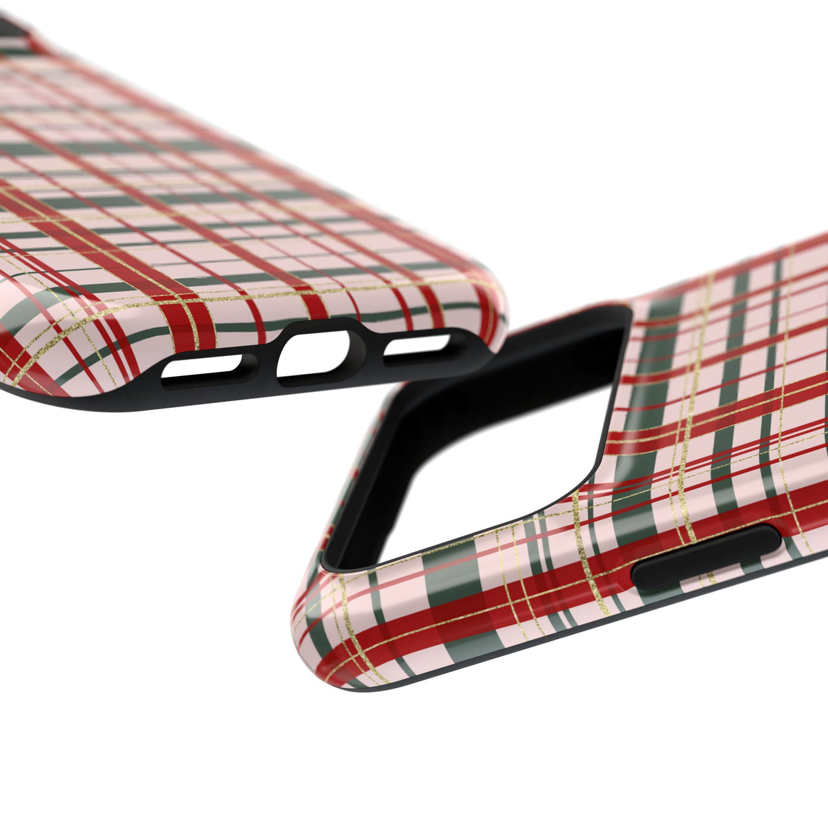 Darling Christmas Plaid Magnetic Impact-Resistant Phone Case