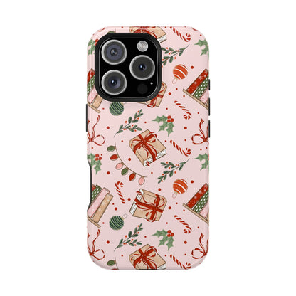 Booked for Christmas Magnetic Impact-Resistant Phone Case
