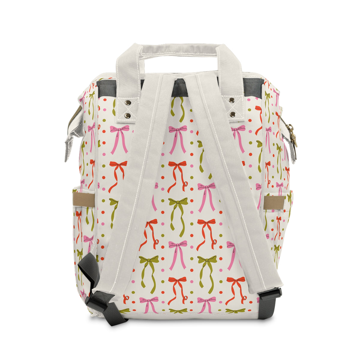 Pretty Little Bows Multifunctional Diaper Backpack