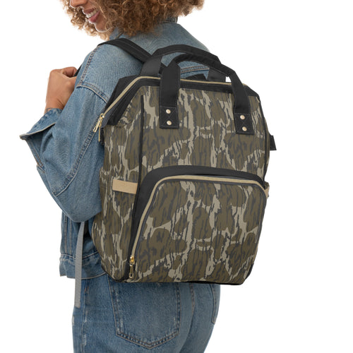 Bottom Camo Multifunctional Diaper Backpack