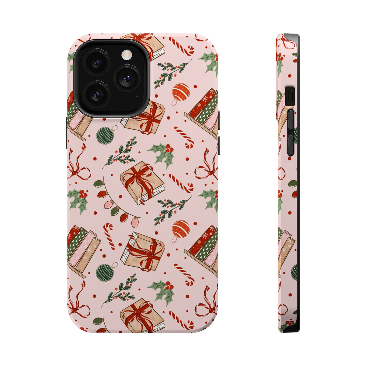 Booked for Christmas Magnetic Impact-Resistant Phone Case