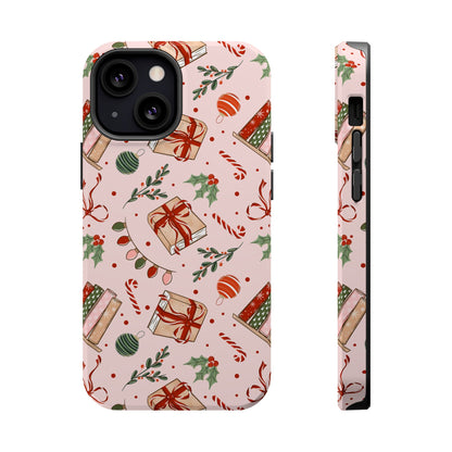 Booked for Christmas Magnetic Impact-Resistant Phone Case