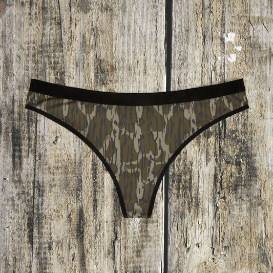 Bottomlands Camo Women's Thong