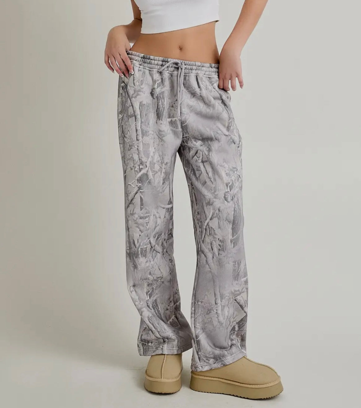 The Grey Tree Camo Sweatpants