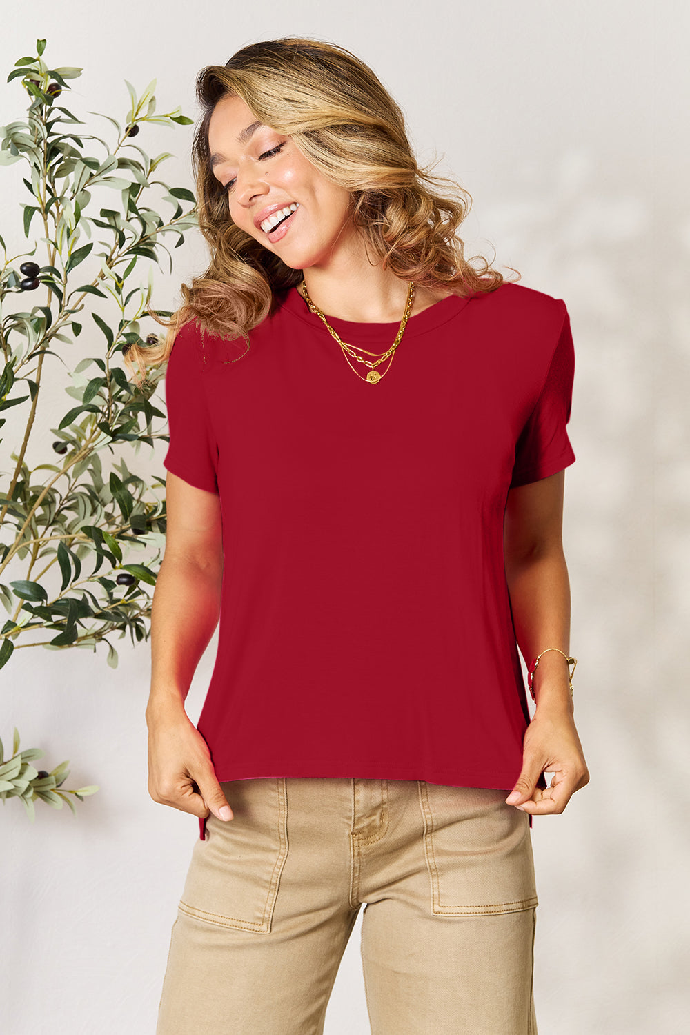 The Dallas Round Neck Short Sleeve T-Shirt