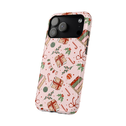 Booked for Christmas Magnetic Impact-Resistant Phone Case