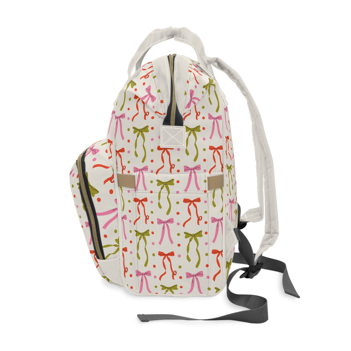Pretty Little Bows Multifunctional Diaper Backpack