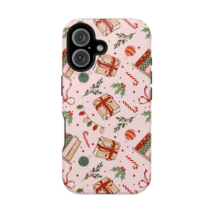 Booked for Christmas Magnetic Impact-Resistant Phone Case