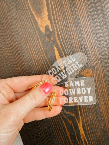 COASTAL COWGIRL KEYCHAIN
