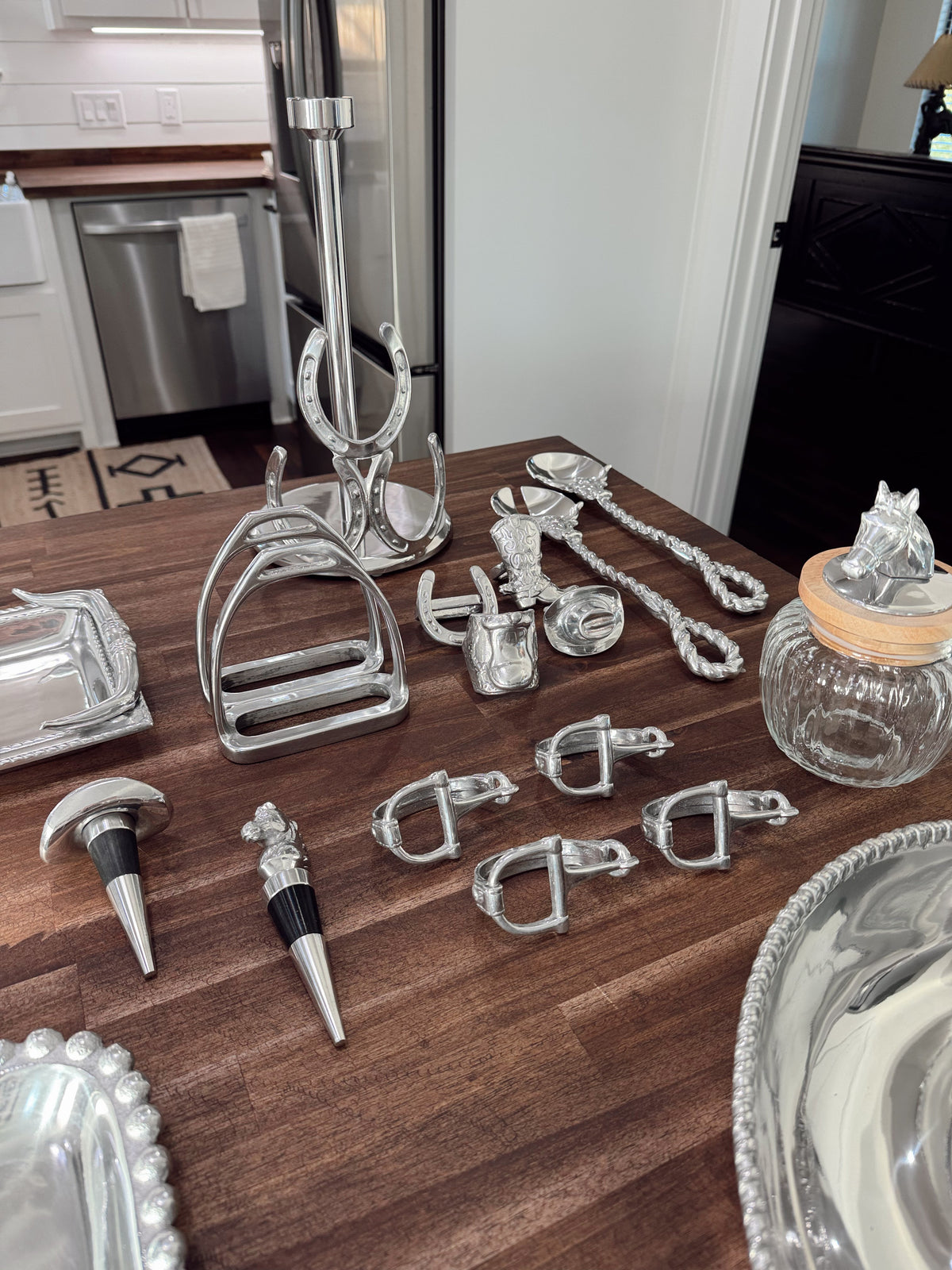 The Horse Bit Napkin Ring Set