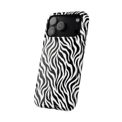 Zebra Print Magnetic Impact-Resistant Phone Case