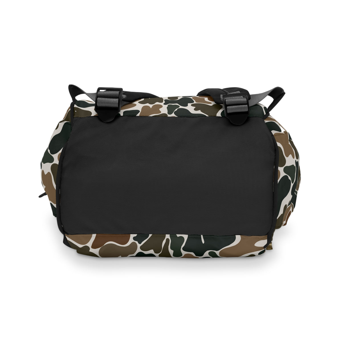Trendy Retro Duck Camo Multifunctional Diaper Backpack
