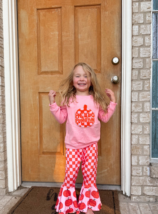 Pumpkin Patch Girls Set (PREORDER 2-3 WEEK TAT)
