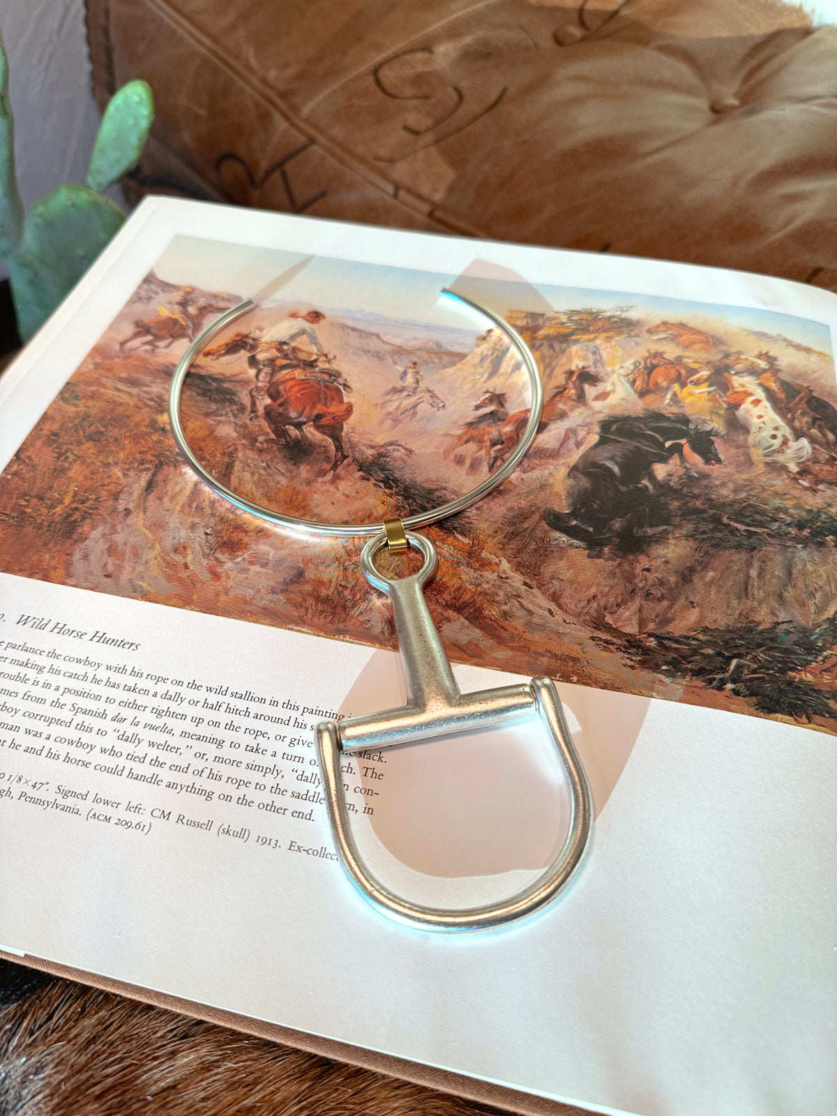 The Mason Large Equestrian Bit Necklace PREORDER {GOLD + SILVER}