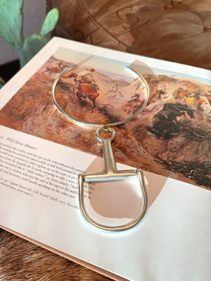 The Mason Large Equestrian Bit Necklace PREORDER {GOLD + SILVER}