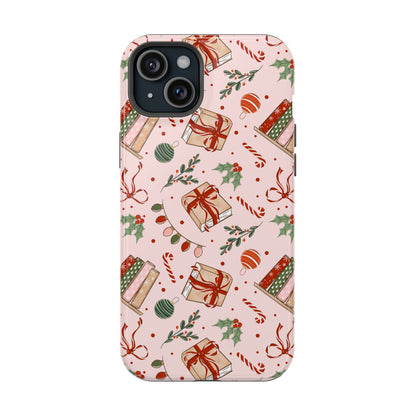 Booked for Christmas Magnetic Impact-Resistant Phone Case