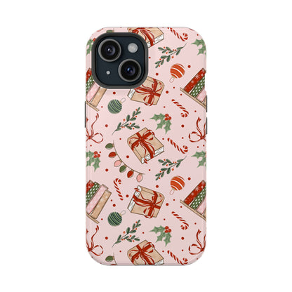 Booked for Christmas Magnetic Impact-Resistant Phone Case