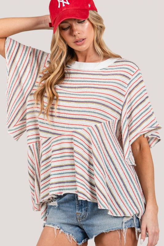 SAGE + FIG Stripe Top