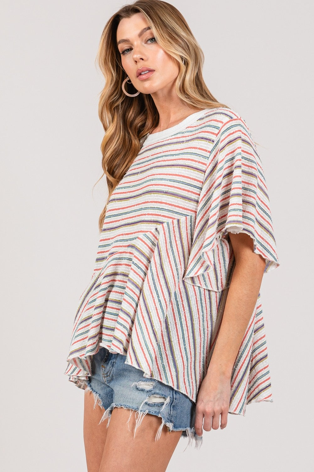 SAGE + FIG Stripe Top