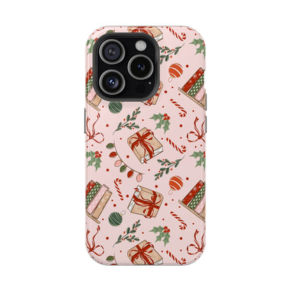 Booked for Christmas Magnetic Impact-Resistant Phone Case