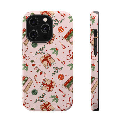 Booked for Christmas Magnetic Impact-Resistant Phone Case