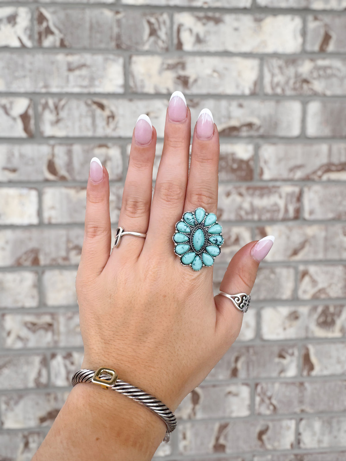 The Big Sky Turquoise Ring