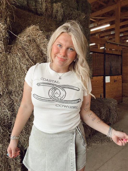 COASTAL COWGIRL BABY TEE