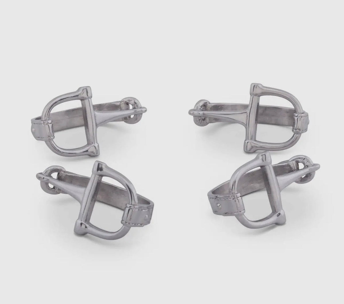 The Horse Bit Napkin Ring Set