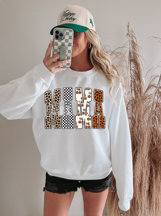 FALL MAMA TEE OR CREW
